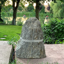 Lade das Bild in den Galerie-Viewer, Gneis-Woodstone-Leuchte - Stein Ambiente